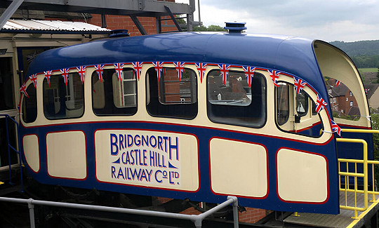 Bridgnorth Cliff Railway Rope Installation